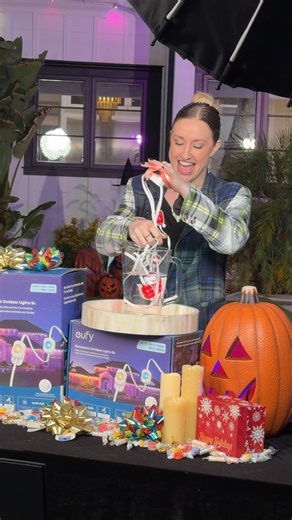 1.8K views | One strip, endless possibilities.  The eufy Permanent Outdoor Lights S4 blends daily lighting, holiday sparkle, and motion-activated security—all in one sleek, weatherproof design. Save up to $1100 in our early Black Friday Sale!  Link in bio | eufy | Facebook