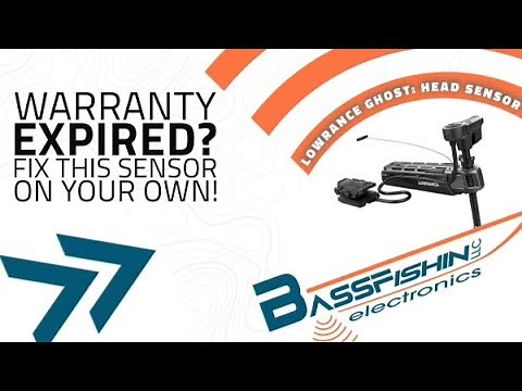 Ghost Beeping and Flashing. How to Replace a Lowrance Ghost Head Sensor