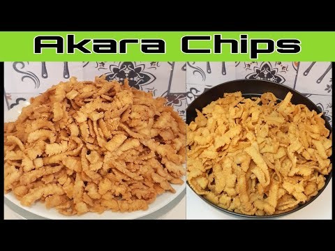 Akara Chips/ Step By Step Tutorial/Beginners Friendly