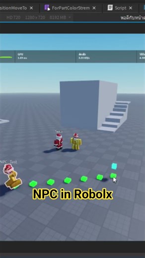 NPC in Roblox #Robloxstudio