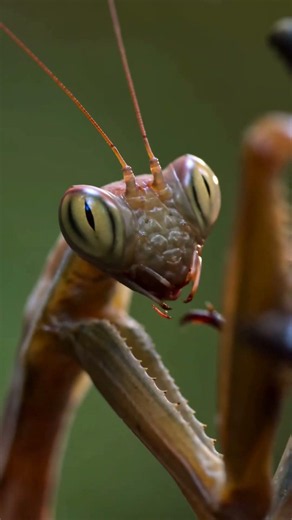 Giant Weta's Worst Nightmare #shorts #prayingmantis #survival