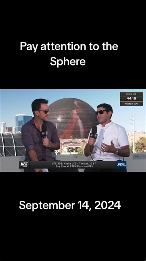 ThePyramidMan (@thepyramidman)’s video of Sphere In Las Vegas