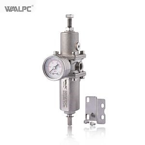 [Hot Item] Asco 1/4'', 1/2'' SUS316 Stainless Steel Pneumatic Compressed Air High Pressure Valve Regulator Gauge Filter for Vessel 5um 40um NPT/PT/G
