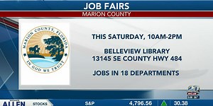 Marion County hosting multiple career fairs for jobs within the county