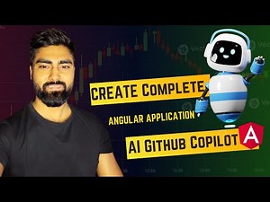 Create Complete Angular website using Github copilot and fixes bugs | Angular dothet AI