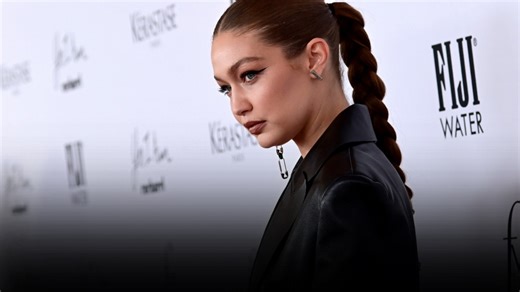 Gigi Hadid stuns at Ralph Lauren show, shares PDA with Bradley Cooper