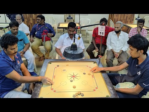 CARROM FINALS | Ramesh Babu vs Abdul Asif | YMCA Madras - Annual Carrom Tournament #carromunlimited