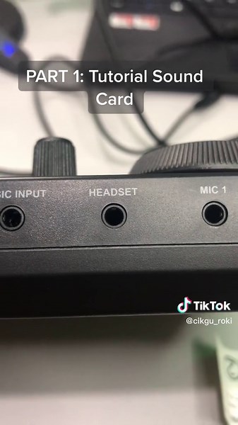 Tutorial Sound Card#maonosoundcard #tiktoktips #soundsystem #tiktokshop #toptenproducts