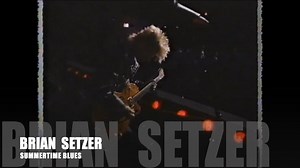 On this day , 1958, Eddie Cochran records "Summertime Blues This the Brian Setzer version ( La Bamba Party 1987 ) #rockabillyitalia | Rockabilly Italia