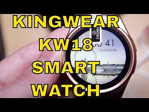 KingWear KW18 Smartwatch for Android & iPhone from Gearbest. Apps, Voice Changer