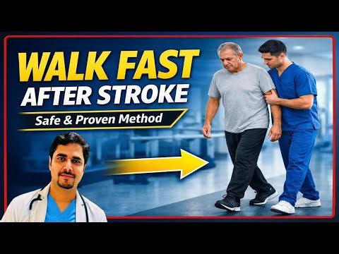 How to Walk Faster After Stroke | Improve Walking Speed, Balance & Gait Training