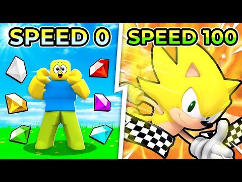 I USED THE *SECRET* CHAOS EMERALDS TO RACE PLAYERS AS SUPER SONIC... (Roblox Sonic Ultimate RPG)