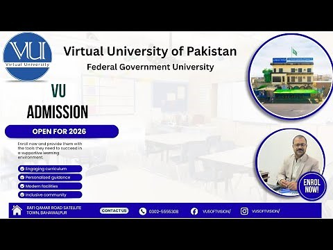 Virtual University Spring 2026 Admissions Open | Complete Admission Guide | How to Apply Online