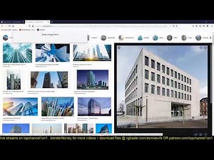 making a collapsing building in blender