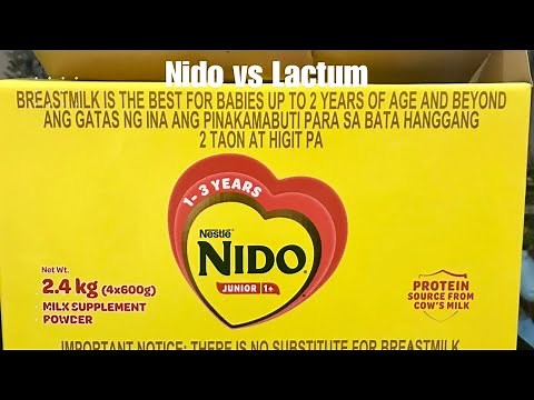 NIDO 1-3 REVIEW 2025 // Nido vs Lactum
