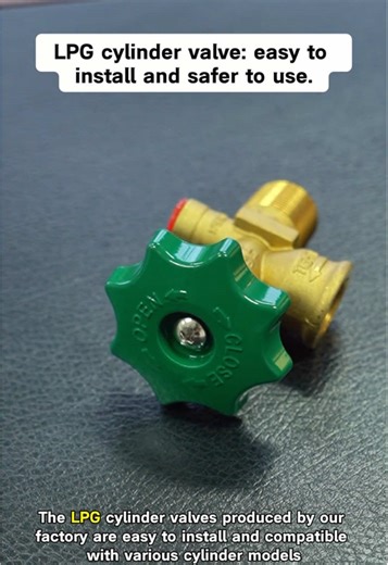LPG cylinder valve: easy to install and safer to use. #PressureReducingValve #LPGregulator #CommercialKitchenGasValve #CateringEquipmentManufacturer #valveandfittingfactory