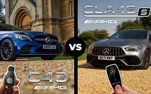 谁更好？奔驰CLA45S vs C43 AMG ！_哔哩哔哩_bilibili