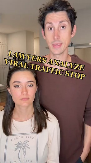 Lawyers Analyze Viral Traffic Stop #traffic #lawyer #law #fyp #police #trafficstop #lawtok #edutok #reels #pretextualstops #viral #viralvideo #reaction #wtf #viral | The Law Says What