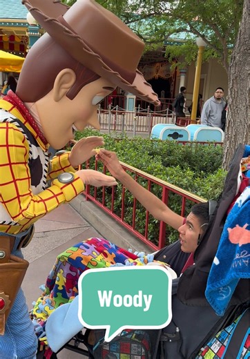 Woody Meets Thomas: A Special Button Gift
