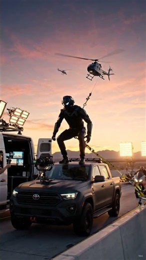 Behind the Scenes: Insane Highway Parkour Stunt 🎬🔥 | Cinematic Movie BTS