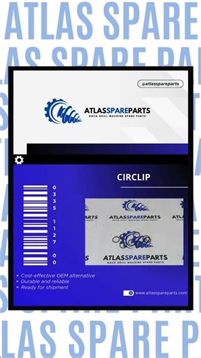 0335 1127 00 – CIRCLIP | Secure Fastening for Mining Machinery