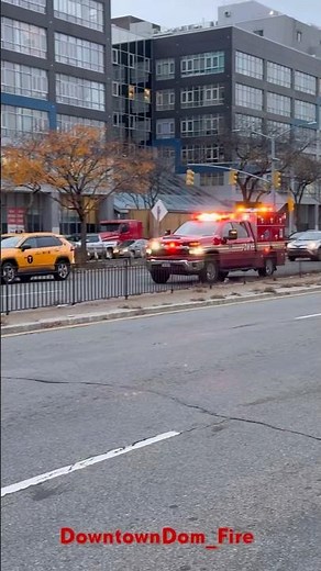 FDNY Ems condition car responding Queen Boulevard ￼
