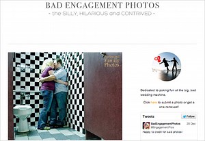 Bad Engagement Photos Blog Shares the Most Cringeworthy of Engagement Pics