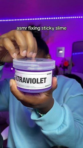 this beautiful color deserved a second chance so here ya go ☺️@Slime Obsidian #asmr #fyp #slimeobsidian #slime