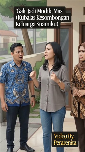 Gak Jadi Mudik Mas (Kubalas Kesombongan Keluarga Suamiku)