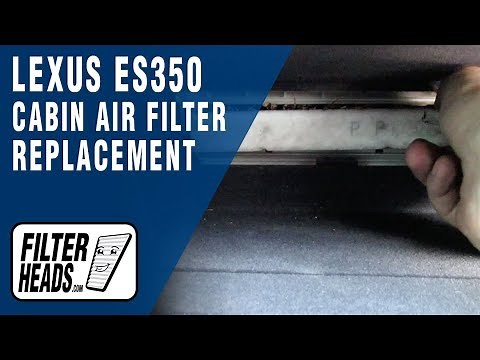How to Replace Cabin Air Filter 2009 Lexus ES350 | AQ1102