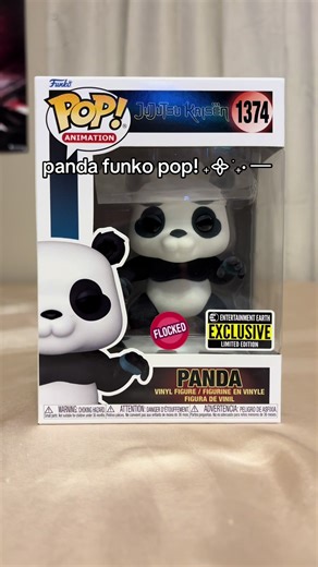 Cute Panda Funko Pop from Jujutsu Kaisen Collectibles