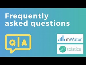 mWater Frequently Asked Questions