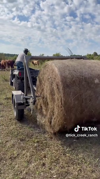 Bale Buggy: The Best Round Bale Unroller Trailer