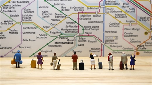 30 street artists reimagine the Paris metro map in a free exhibition!