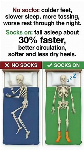 Sleeping With Socks On vs No Socks: Does It Help You Fall Asleep Faster & Improve Circulation?