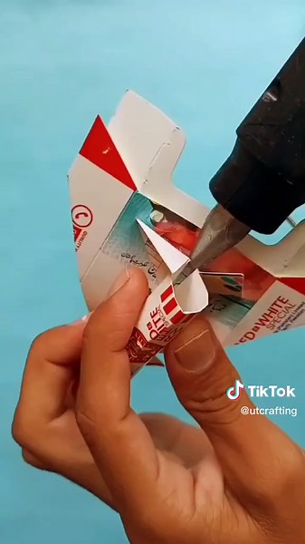 How to make Cigarette Box Plane at Home #foryou #foryoupage #viral #trending #DilKiBaat #InspiredAwesomeLife #utcrafting #howtomakematchboxtractor #newtrend #crafts