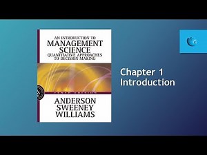 Introduction to Management Science | Management Science (Chapter 1)