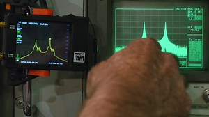 TinySA Measuring FSK Tone Tone Modulation