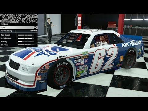 GTA 5 - Past DLC Vehicle Customization - Declasse Hotring Sabre (Chevy Lumina NASCAR)