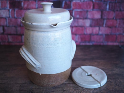 Fermentation Crock - 3.25qt With Weights - Etsy