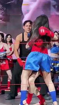 Hilarious Bikini Boxing Match Gets Wild With Wrestling-Style Takedowns #shorts
