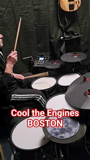 Cool the engines by BOSTON.#edrums #drums #musicalinstrument #drummer #electronicdrumset #boston