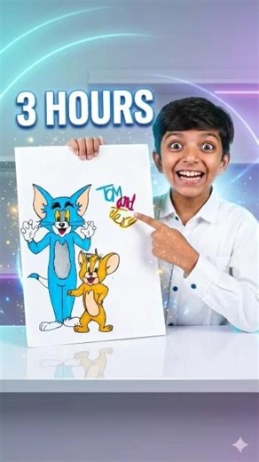 I Drew Tom & Jerry in 3 Hours! 😱🔥