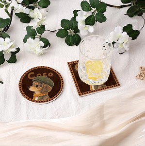 Personalized Pet Photo Ceramic Coaster, Custom Dog Cat Memorial Gift - Etsy Canada