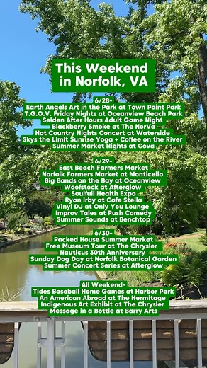 Another fun weekend in Norfolk, VA 隆‍♀️ | VisitNorfolk | Facebook