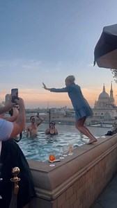 my inner child took over on stage tonight so I went for a little dip to cool off 🕶️ | Pixie Lott