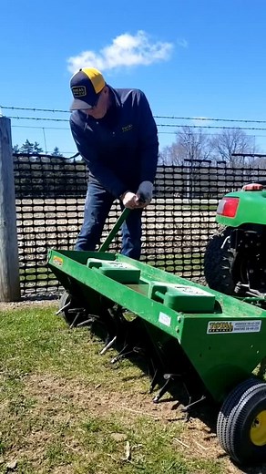 Happy Monday, everyone! � Are you ready to boost your lawn’s health? Rent a tow behind aerator and see the difference! Choose from two options: 🌱 1) Spike Aerator – punctures the soil to improve water and nutrient absorption. 🌱 2) Core Aerator – removes soil plugs to let air, seed, and fertilizer reach deep into the roots. These convenient attachments are easy to use, and compatible with most riding lawn mowers and tractors thanks to the universal hitch! Rent today and grow greener tomorrow! |
