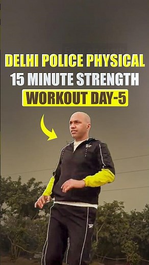 Delhi Police Physical Day-5 || 15 Minute Strength Exercise #delhipolice #cpo
