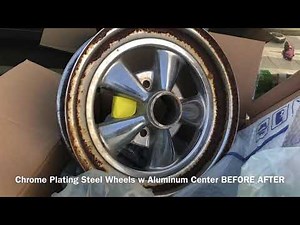 Steel Wheels Rims - Chrome Plating - Cragar