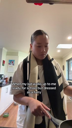 Not having a tail or ears in this household #furry #humansasanimals #humans #fyp